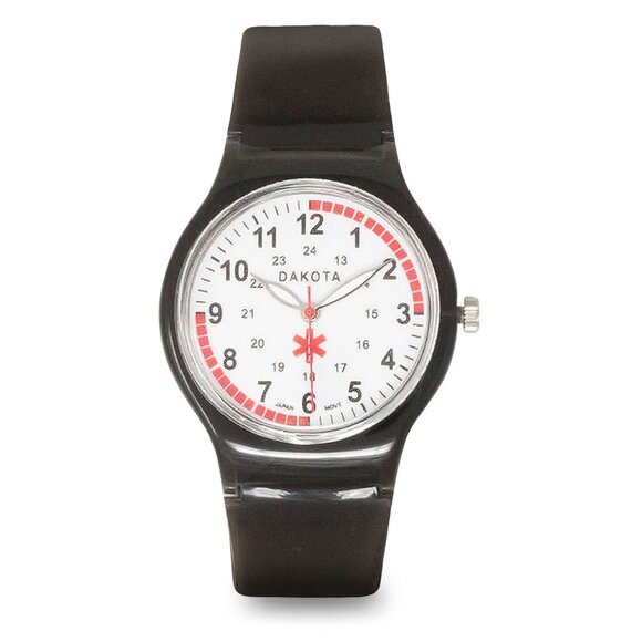 NEW! 3 Color Choices! Dakota Medical Nurse Plastic Easy Clean Watch - Picture 3 of 6